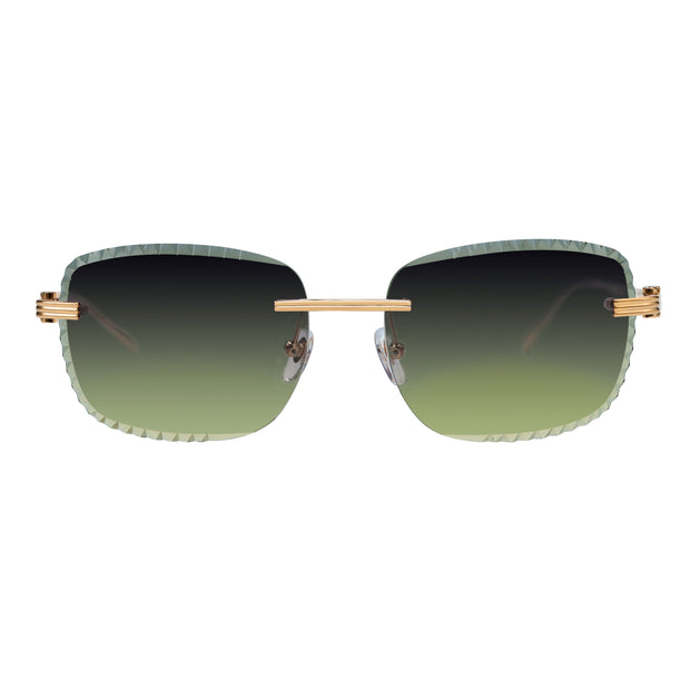 Men's Eyewear Premium Diamond Cut Green