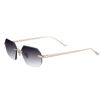 Men's Eyewear Diamond Cut Black