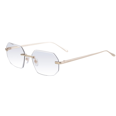 Men's Eyewear Diamond Cut Transparent