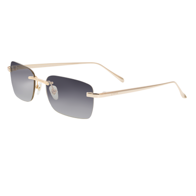 Women's Eyewear Black gradient | 9K Gold plated